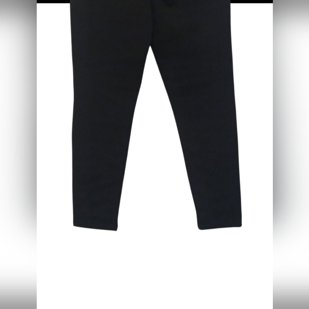 Athena Marie -Ladies Petite Black Pants,Faux Pearl Leg Embellishment,Lined Waist - Picture 10 of 10